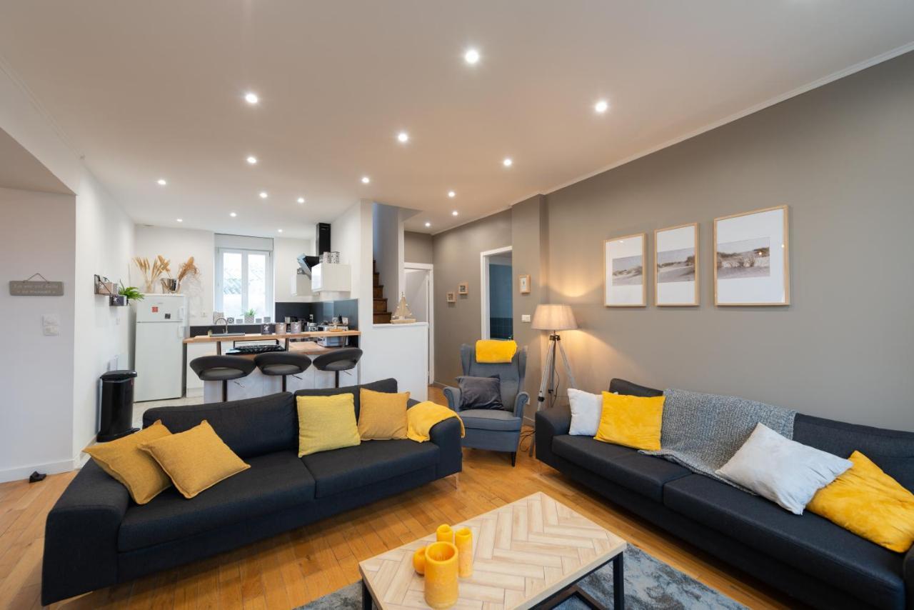 Maison A 2 Pas Du Port Et Du Marche D'Étaples Exteriör bild